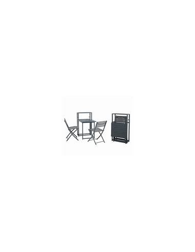 CONJUNTO PLEGABLE ACERO HERA 3 PZAS