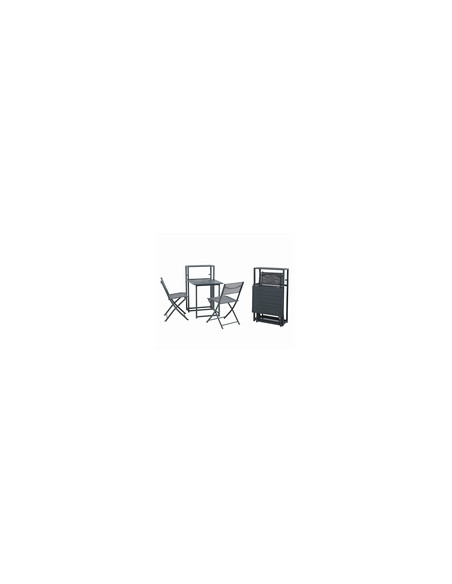 CONJUNTO PLEGABLE ACERO HERA 3 PZAS