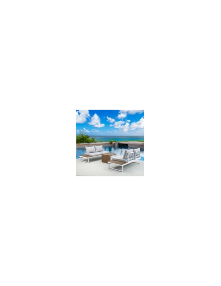 CONJUNTO ESQ ALU BLANC BURUNDI