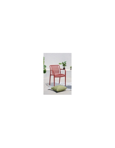 SILLON PP ROJO EOS 56X58X81