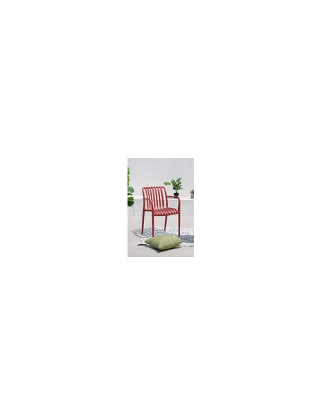 SILLON PP ROJO EOS 56X58X81