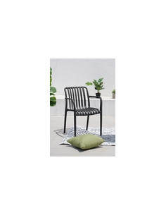SILLON PP NEGRO EOS 56X58X81 2