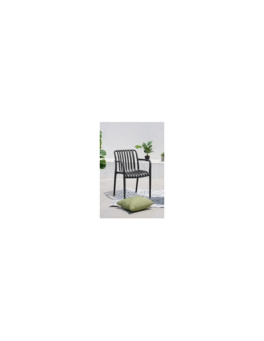 SILLON PP NEGRO EOS 56X58X81