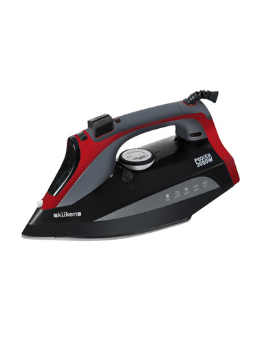 Plancha de vapor Küken 3000 W suela inoxidable | Artigas