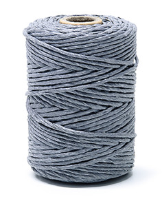 RAFIA POST CONSUMO 700GR 1,7MM GRIS 420 M