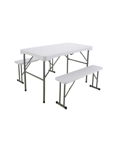 SET PICNIC PLEGABLE POLIETILENO 112X62X71