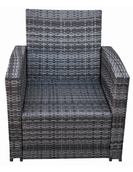 CONJUNTO RATAN SINTE/ACERO MAYENCE 170X86X59C