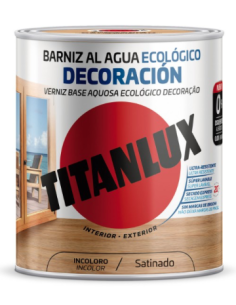 BARNIZ ECO DECO AGUA SAT TECA 0,75 L