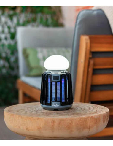 ELIMINA INSECTOS 2 EN 1 LAMPARA PORTATIL 25 M
