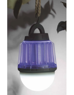 ELIMINA INSECTOS 2 EN 1 LAMPARA PORTATIL 50 M 2