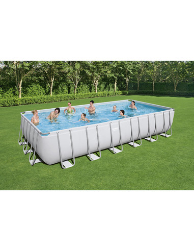 PISCINA C/DEP AR,COB,ESC 14812L POWER STEEL 549X274 CM