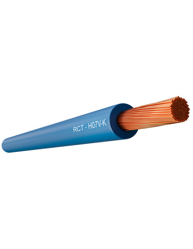 CABLE LINEA FLEXIBLE AZUL H07V-K CPR R/100 2,5