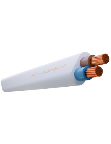 CABLE MANGUERA PLANAFLEX BCA. H03VVH2 CPR R/100M 2X0,75