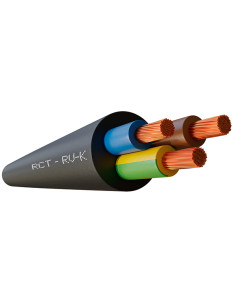 CABLE MANGUERA ARAFLEX NEGRA RV-K 0,6/1KV CPR R100 4X2,5