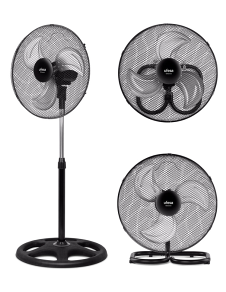 Ventilador 3 en 1 Ufesa Otawa 70W 45 cm