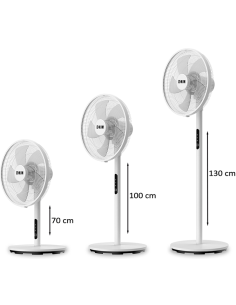 VENTILADOR PIE 3 EN 1 ALTURA REGULABLE 60 W 2