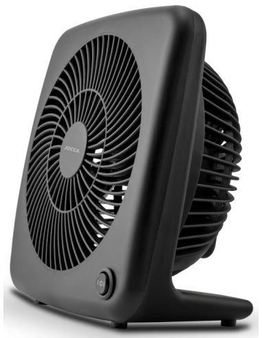 VENTILADOR SOBREMESA 2V NEGRO 30 W