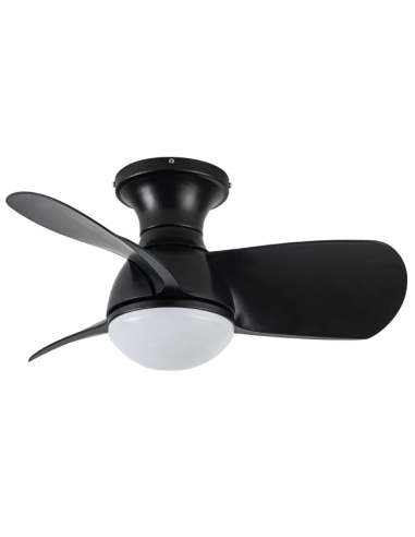 VENTILADOR TECHO DC REEL 3ASP NEGRO 48 W