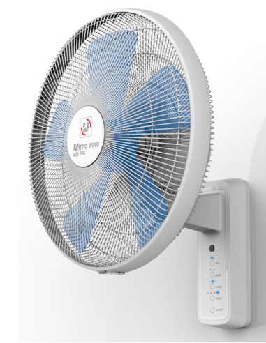 VENTILADOR PARED 3V C/MANDO 55 W