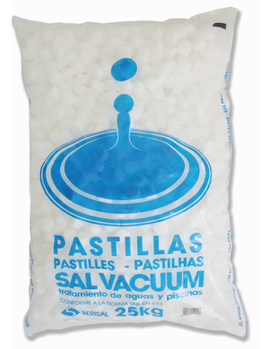 SACO SAL PASTILLA VACUUM 25 KG