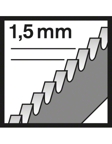 HOJA CALAR METAL CURVA T118EOF BL
