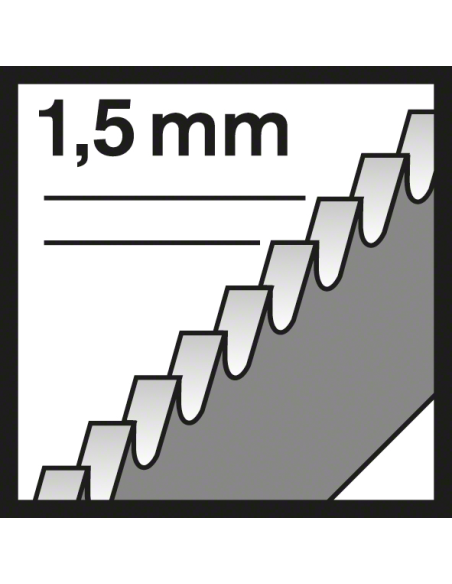 HOJA CALAR METAL CURVA T118EOF BL