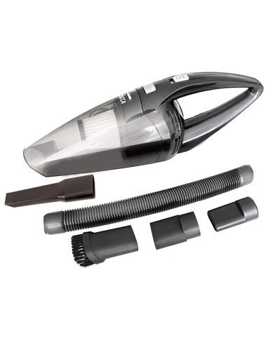 Aspirador de coche 12 V con filtro HEPA y accesorios – Artigas