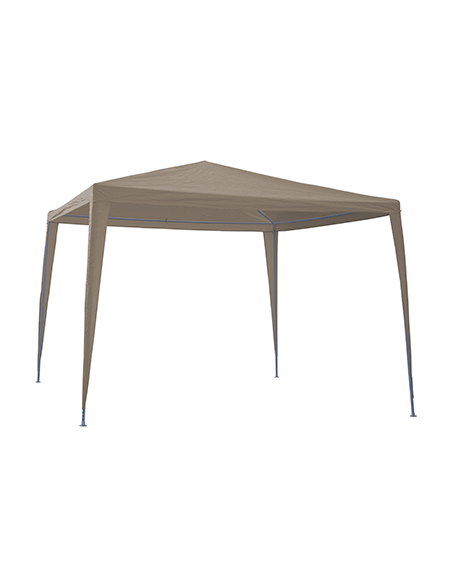CENADOR ACERO TAUPE 3X3 M