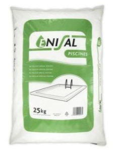 SACO SAL FINA PISCINA VACUUM 25 KG