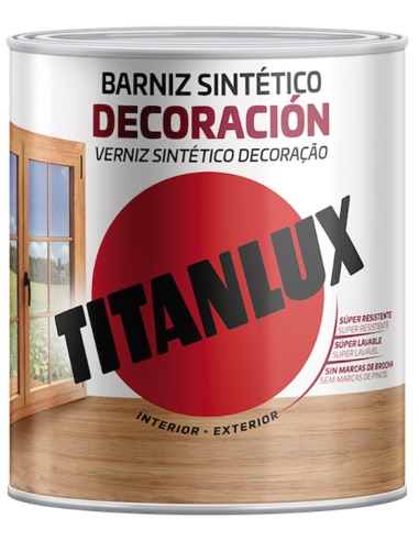 BARNIZ ECO DECO AGUA SAT INCOLORO 0,75 L