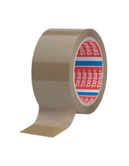 CINTA EMBALAJE PP PACK MARRON 66MX50 MM