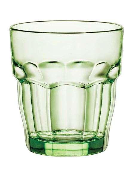VASO AGUA VERDE ROCK BAR PACK 6 27 CL