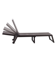 TUMBONA PP PLEGABLE 4P WENGUE DREAM 58X196X42 2