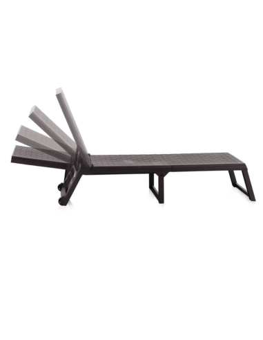 TUMBONA PP PLEGABLE 4P WENGUE DREAM 58X196X42