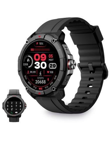 SMARTWATCH COMPASS GPS NEGRO