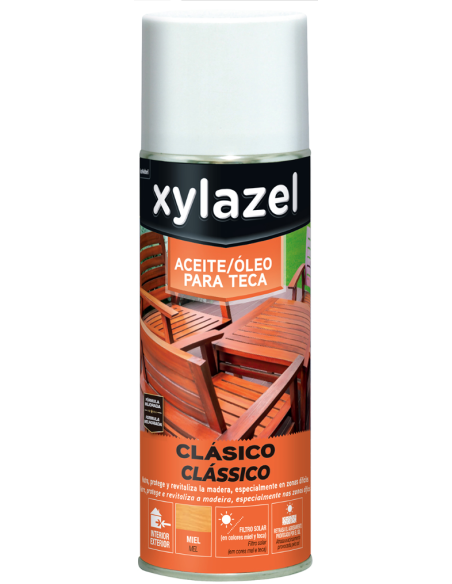 ACEITE PARA TECA SPRAY MIEL 400 ML