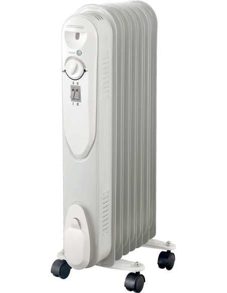 RADIADOR DE ACEITE 7 ELEMENTOS PH1231 1500 W