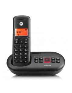 TELEFONO INALAMBRICO CON CONTESTADOR E211 BLACK