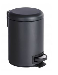 CUBO BAÑO PEDAL NEGRO LEMAN 3 L