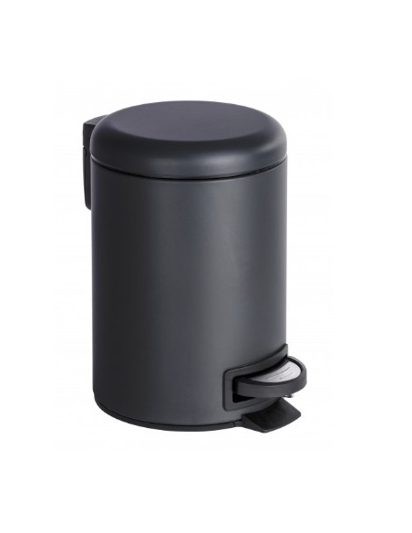 CUBO BAÑO PEDAL NEGRO LEMAN 3 L