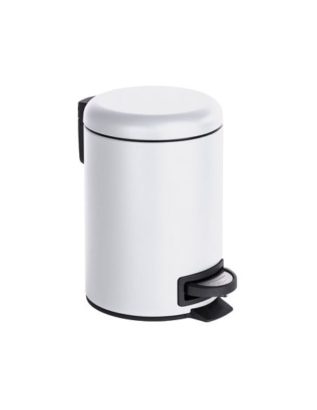 CUBO BAÑO PEDAL BLANCO LEMAN 3 L