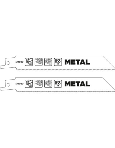 HOJA SIERRA SABLE METAL BIM BL 2U. 130 MM