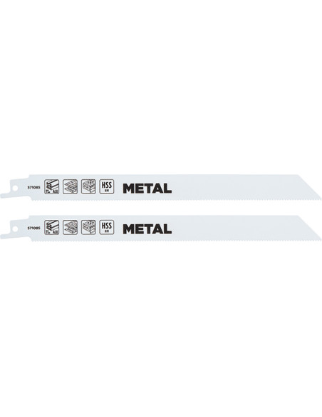 HOJA SIERRA SABLE METAL BIM BL 2U. 205 MM