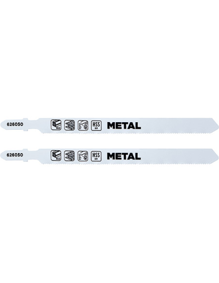 HOJA SIERRA CALAR METAL C.FINO BL 2U 105 MM