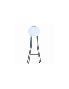 TABURETE REDONDO PLEGABLE BLANCO 32X76CM 2