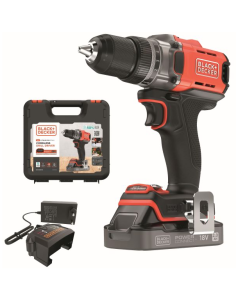 Black & Decker 18 V 45 Nm – Taladro Atornillador