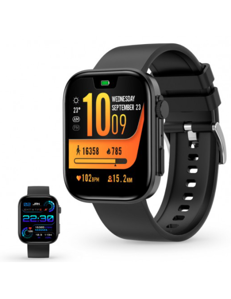 Smartwatch KSIX iStyle Contact IPS 2,01” Negro