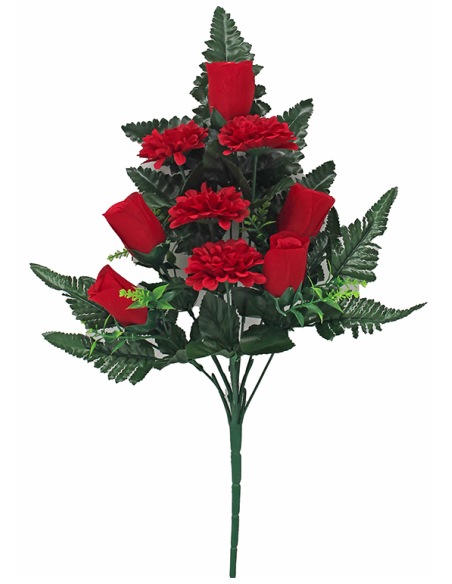 RAMO MIX M9 ROJO 45 CM