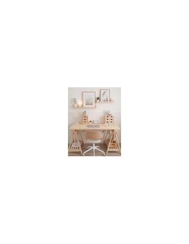 CABALLETE MADERA PINO MACIZO SIN BARNIZAR 70X70X45