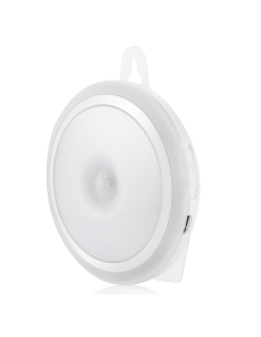 LUZ LED REDONDA SENSOR MOVIMIENTO USB 100X40X120